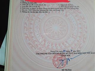 Chính chủ cần bán đất mỹ hào  hưng yên vị trí đẹp tại tdp cộng hòa, phường mỹ hào
