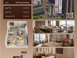 Quỹ độc quyền căn 2pn view hồ dự án iconia lakeside 54 tố hữu