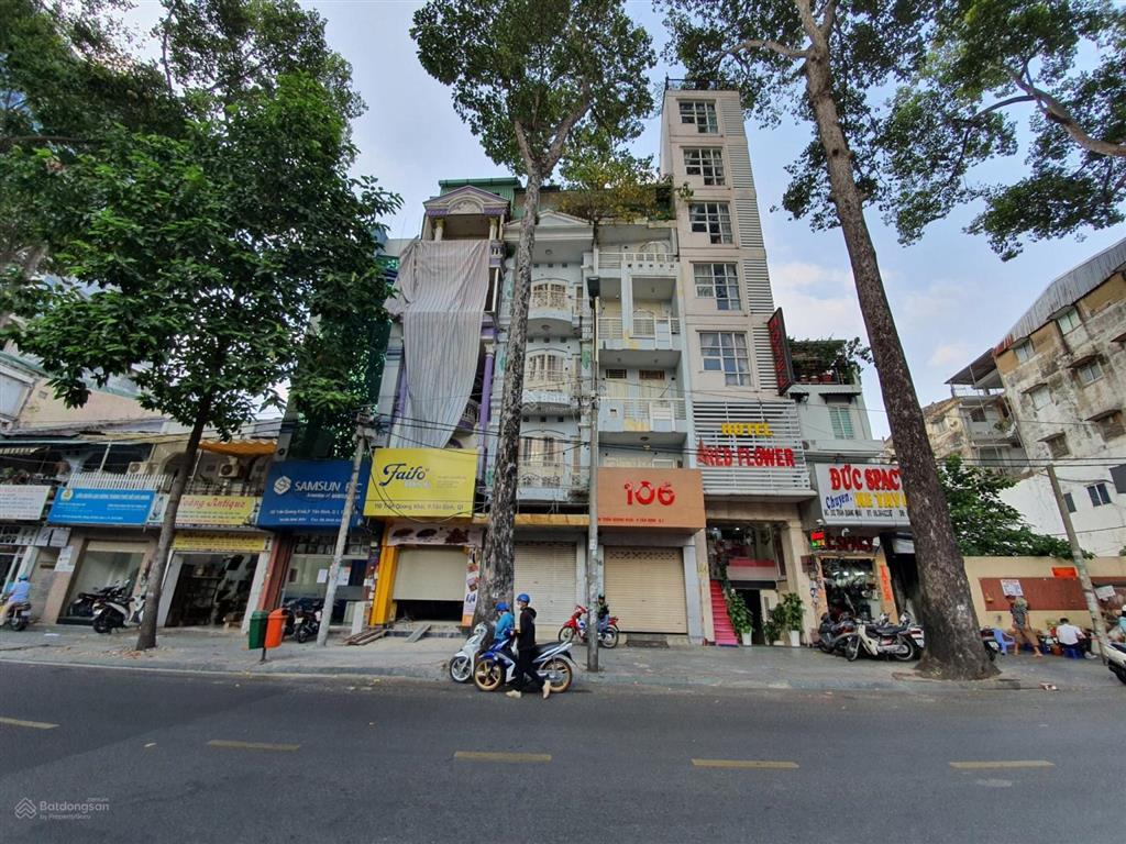 Hạ 20%! bán nhà siêu vị trí mặt tiền trần quang khải, q1 6,2x20m 6 tầng  hđt 80tr  gía bán 28 tỷ