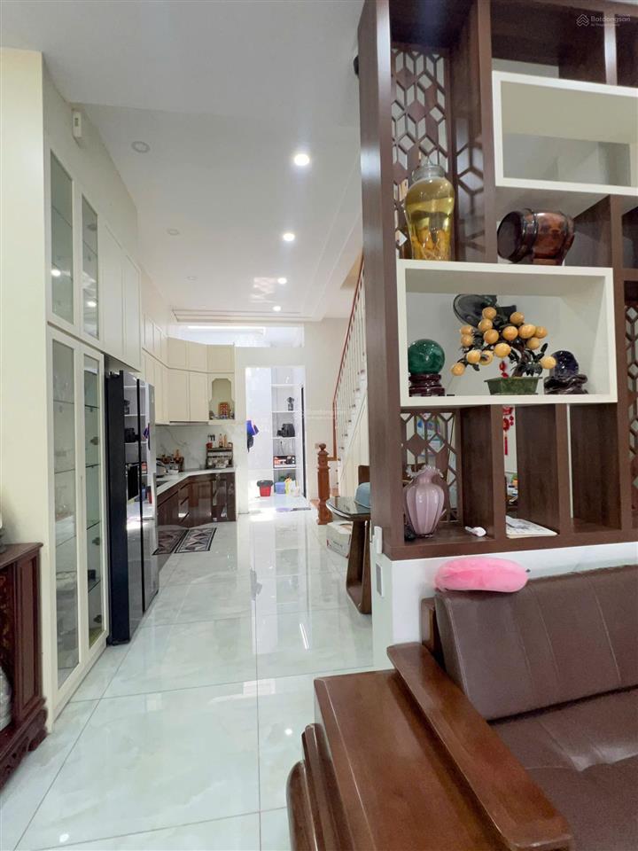 Anh tôi bán gấp nhà hxh, khu ven sông vườn lài, an phú đông, q12  nhà 4 tầng mới đẹp giá 9,5 tỷ tl