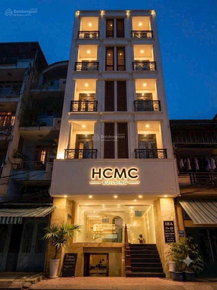 Hot ! bán gấp tòa nhà mt bùi thị xuân ,p.bến thành ,q1 99m2 (8x16)6 lầu có thang máy hđt 180 triệu