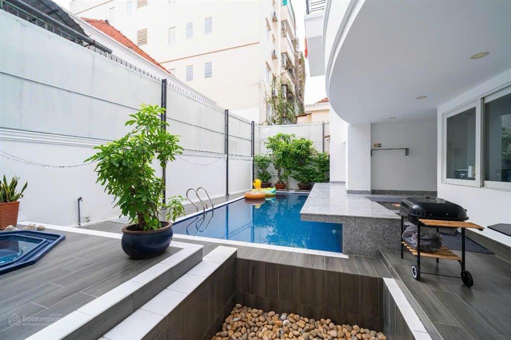 Giá hời thảo điền! bán biệt thự thảo điền mt thái ly 318m2 (13x25) 4 lầu hồ bơi hđt 100 tr/tháng