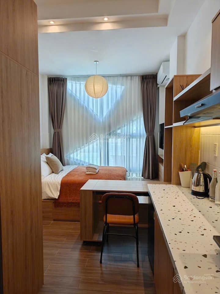 Giá 16.8 tỷ nhà 2 mt hai bà trưng quận 1 chdv 7 phòng dòng tiền 130tr/tháng  dtcn 55m2 thang máy