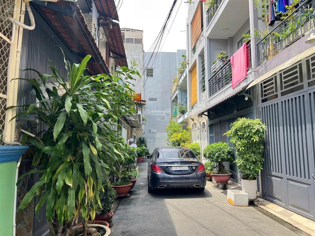 Giá 10,9tỷ nhà hẻm xe hơi 6m khu sang đường lê văn sỹ sát q3 ngang 6mx13,2m  cn 79,2m gpxd 5 tầng