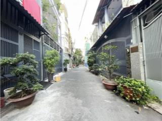Giá 10,9tỷ nhà hẻm xe hơi 6m khu sang đường lê văn sỹ sát q3 ngang 6mx13,2m  cn 79,2m gpxd 5 tầng