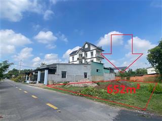 Bán đất biệt thự vườn siêu đẹp (20x32.6m), vị trí ngay mặt tiền đường nguyễn thị hai giao sông lu