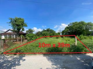 Bán đất thổ cư (10mx39), đường xe tải  đường huỳnh minh vương  tân thạnh đông củ chi