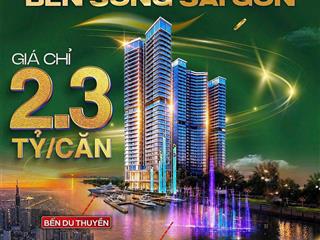 Căn hộ ven sông sài gòn chỉ từ 2,3 tỷ/căn