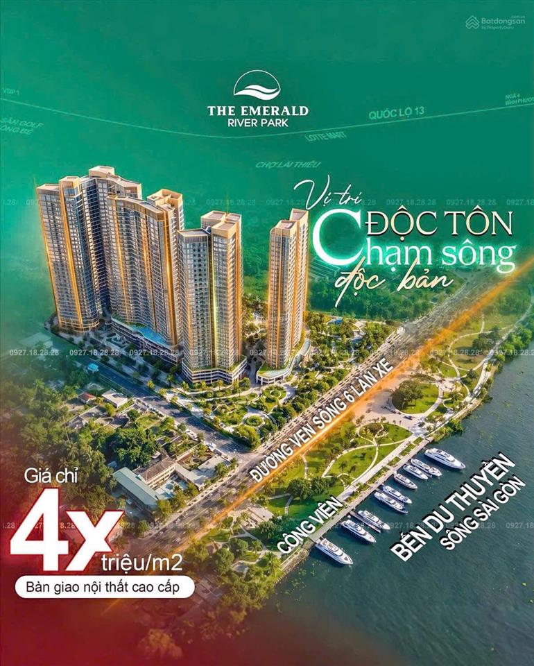 Căn hộ ven sông sài gòn chỉ từ 2,3 tỷ/căn