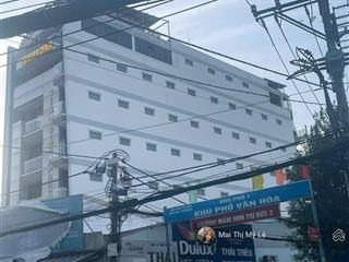 Bán tòa 100p chdv đường thoại ngọc hầu dòng tiền 500tr/th 2654m2 sàn  pccc đầy đủ  giá 79.9 tỷ