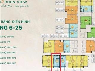 Studio (chuyển nhượng) tầng 19 mã 20 tháp b1 gđ1 chính sách 0.5%/tháng ko chênh 460tr sở hữu
