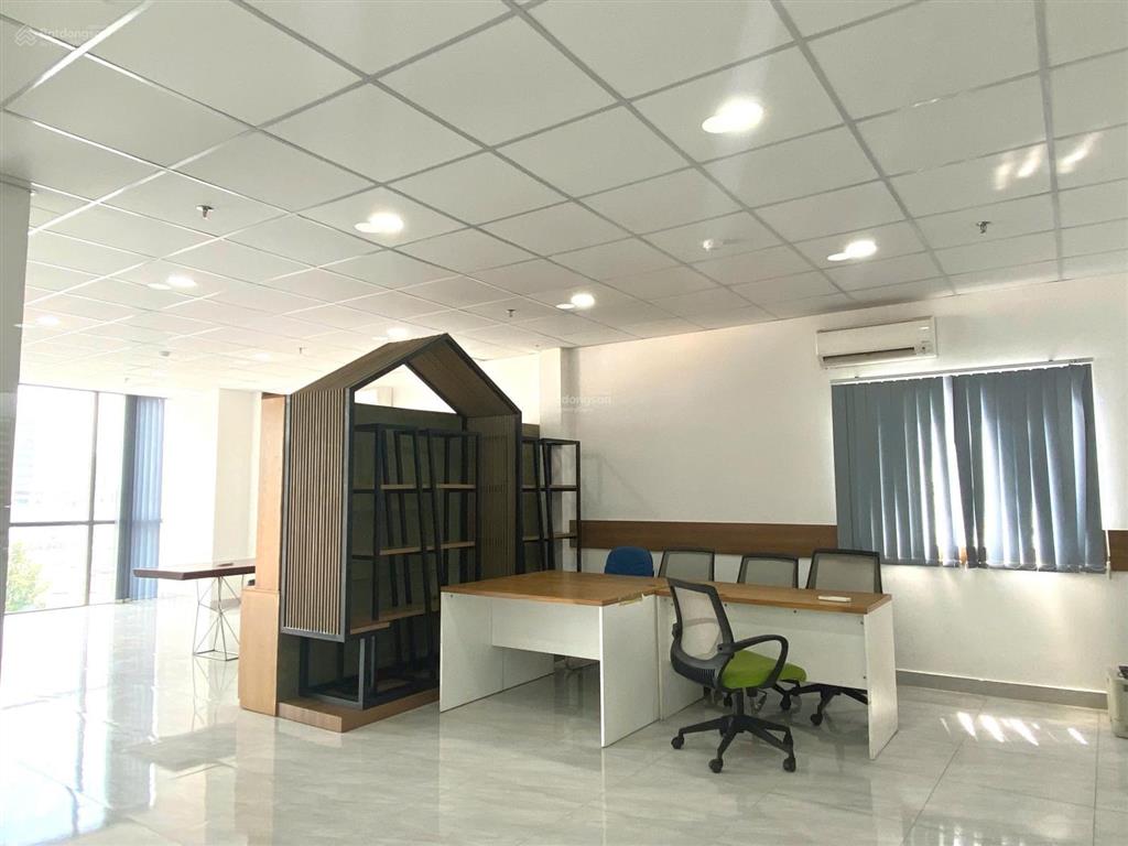 Cho thuê vp đinh bộ lĩnh, bình thạnh đã lót sàn, full nội thất, chỉ 60tr/280m2, vị trí đắc địa