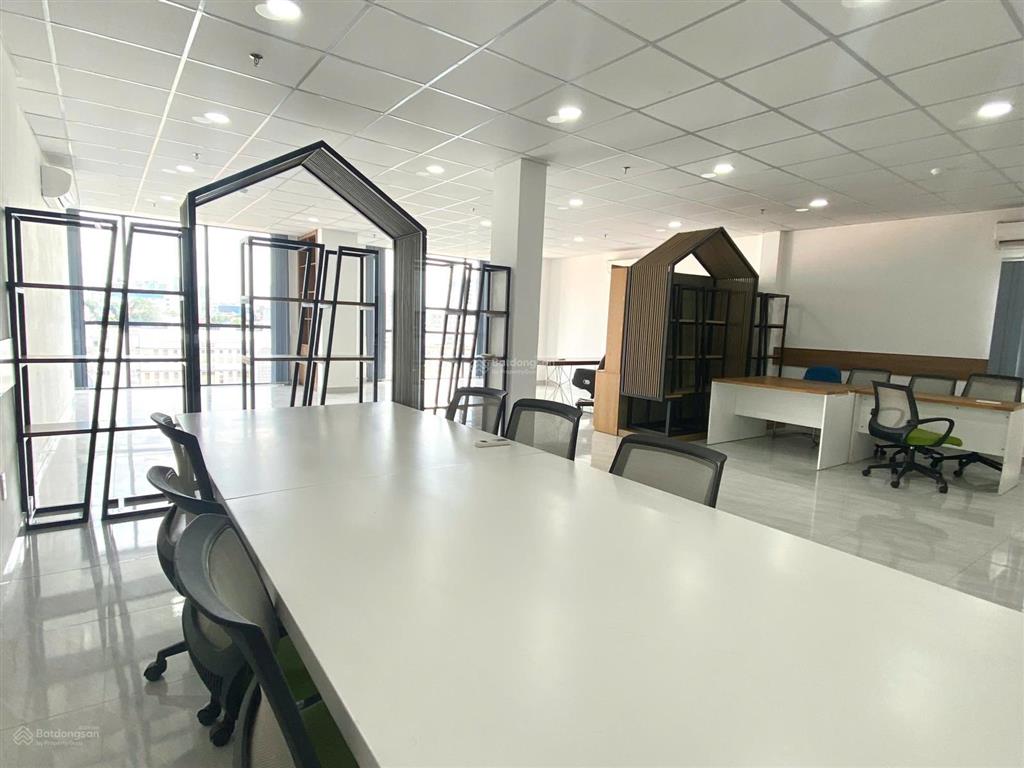 Cho thuê vp đinh bộ lĩnh, bình thạnh đã lót sàn, full nội thất, chỉ 60tr/280m2, vị trí đắc địa