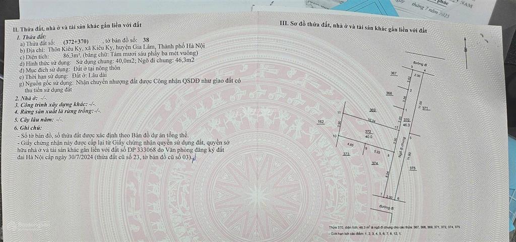 Bán nhà riêng tại nguyễn quý trị, gia lâm, sát đại học vin và vinhome ocp1, 5,99 tỷ, 40m2