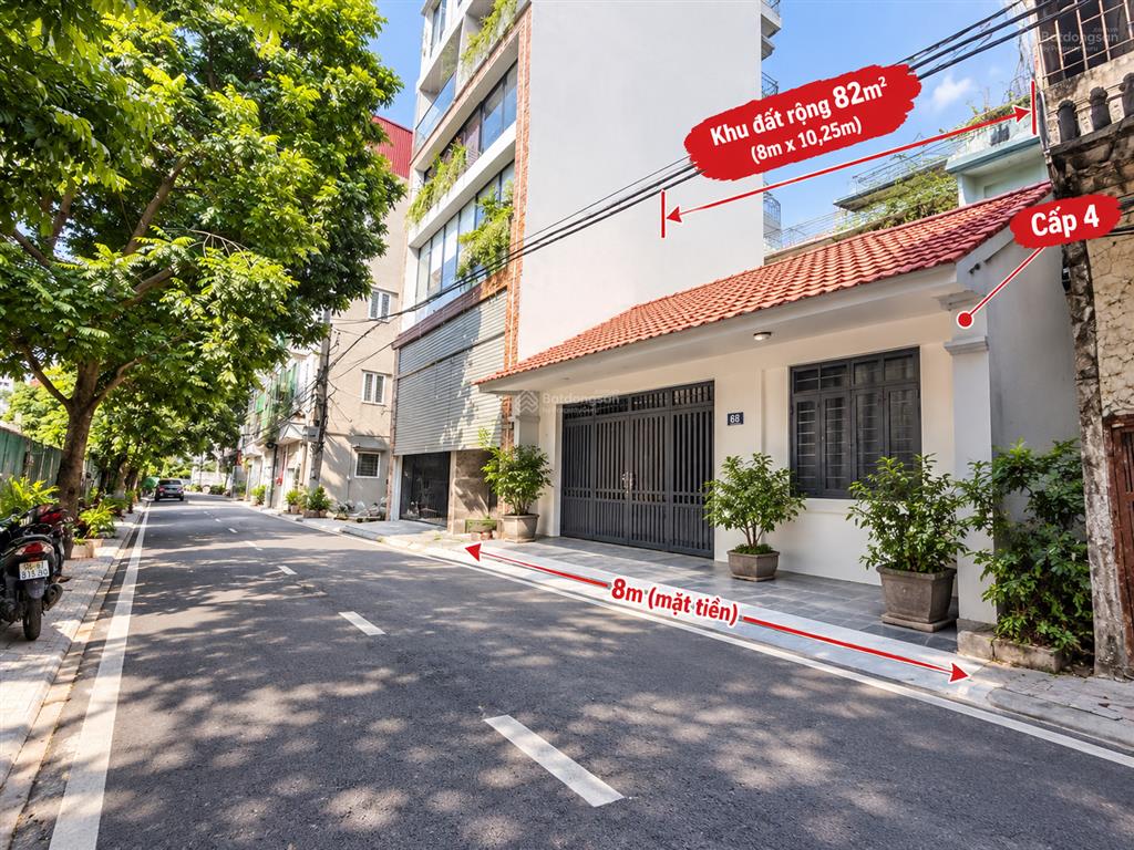 Bán đất pl linh đàm, hoàng mai dt 82m2 mt 7.9m, pk 30 tỷ, kinh doanh, văn phòng chung cư đối diện