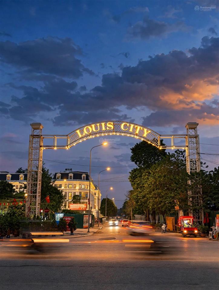 Bán đất pl louis city, hoàng mai dt 106.9m2 mt 8m, giá 30 tỷ, kinh doanh, văn phòng chung cư