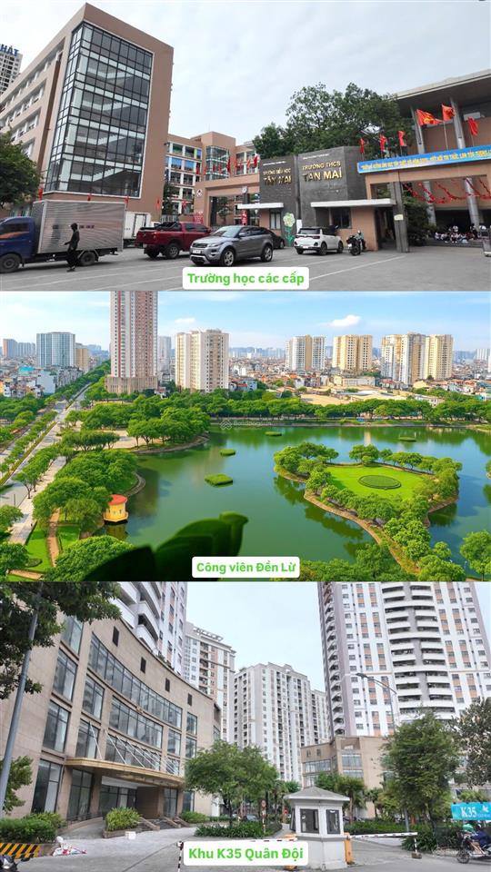Bán nhà mặt phố tân mai, đền lừ dt 80m, pk 20 tỷ kinh doanh văn phòng chung cư bên cạnh