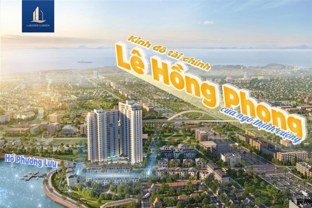 Cần bán căn hộ b16  09 dự án lakeside garden lê hồng phong ngô quyền hải phòng view hồ phương lưu