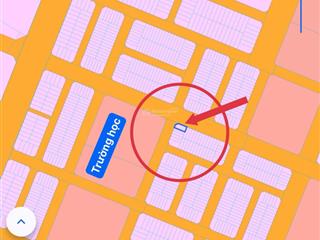 Bán lô góc 2 mặt tiền đẹp 164m2  dự án xdhn  nhơn trạch, đối diện trường học  kinh doanh tốt