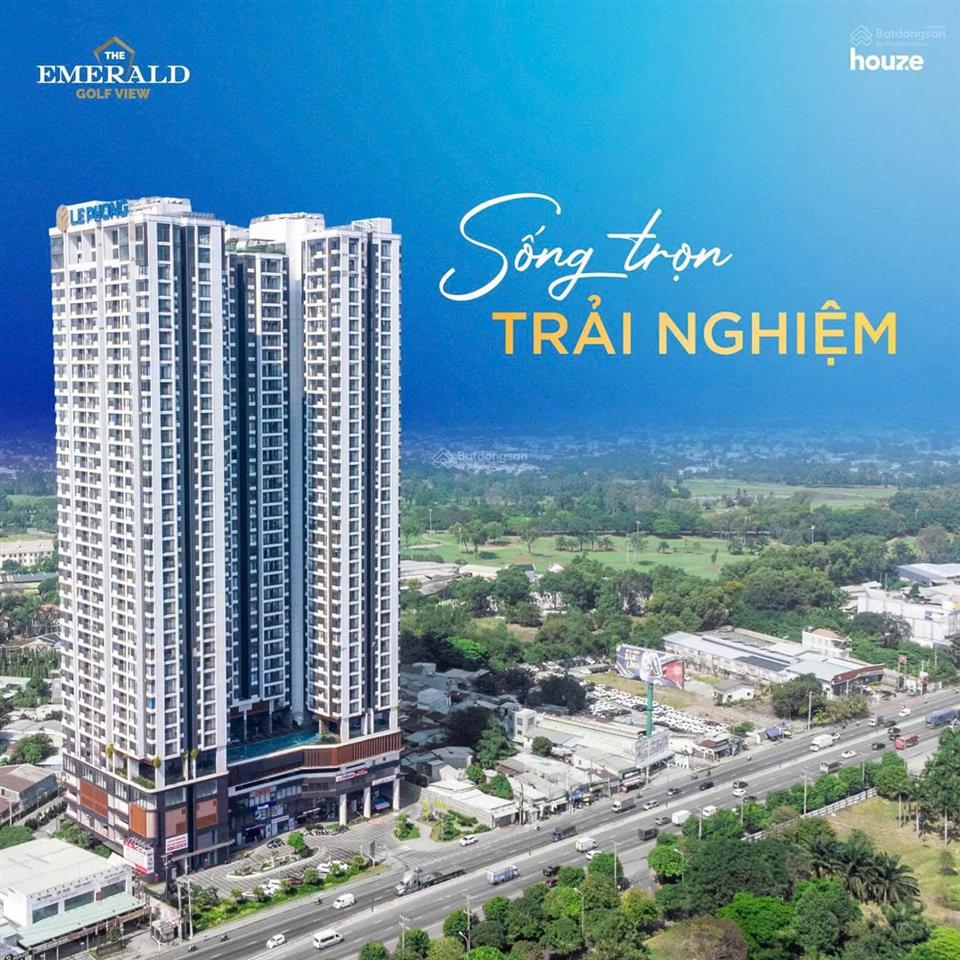 Bán căn hộ sổ hồng 2pn, diện tích 67m2 tại the emerald golf view thuận an  bình dương 2,95 tỷ vnd