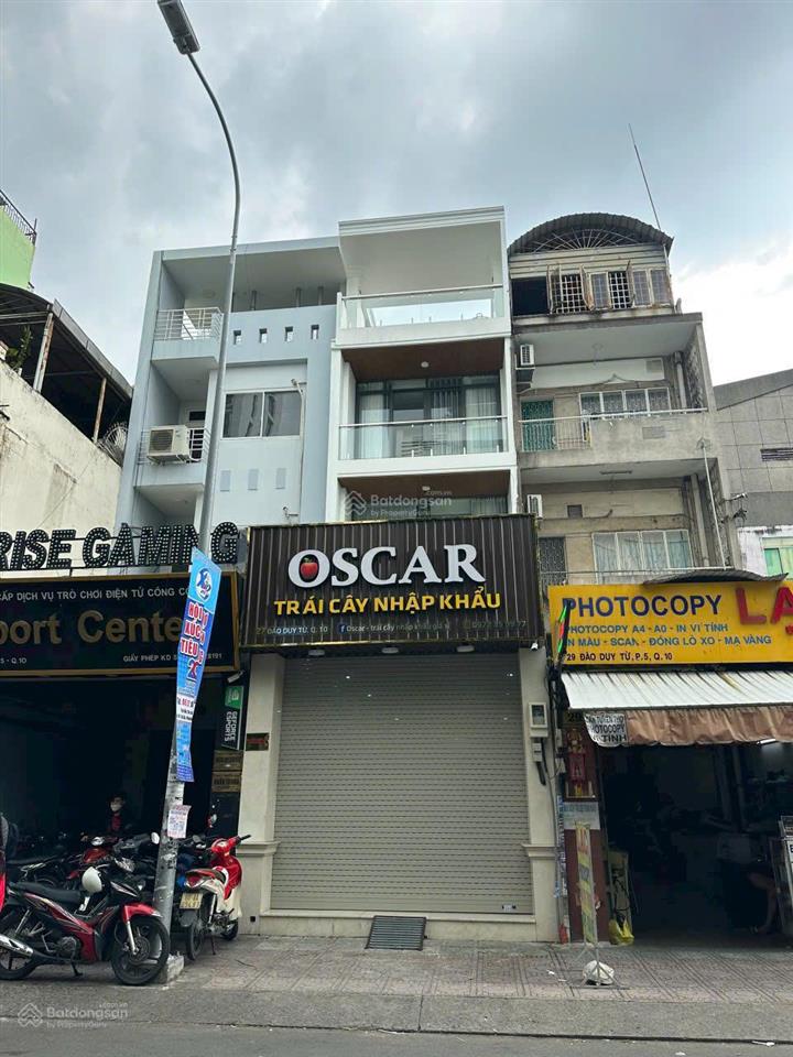 Bán nhà mặt tiền đào duy từ quận 10, 4x28m, 5 tầng thang máy mới giá về 34 tỷ thương lượng