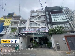 Ngộp bankbán siêu phẩm dòng tiền nguyễn gia trí 8x23m, hầm 5 tầng, hđt 170 triệu  giá giảm 49 tỷ