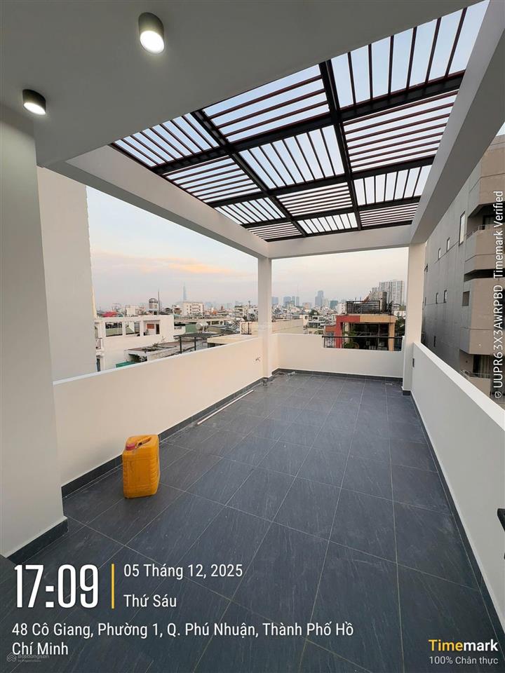 Mặt tiền xây mới 5 tầng  trung tâm phú nhuận, giá chỉ 14.5 tỷ