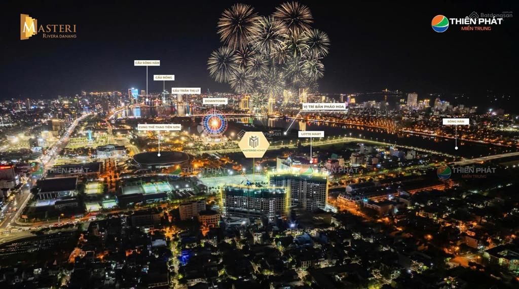 Còn 3 căn 2pn masteri, view sông hàn, view dowtown, view pháo hoa cực đẹp, giá chỉ nhỉnh 5,7 tỷ