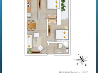 Bán cắt lỗ căn 2pn 60m2 tại flc quang trung, hà đông, giá chỉ 4.1x tỷ