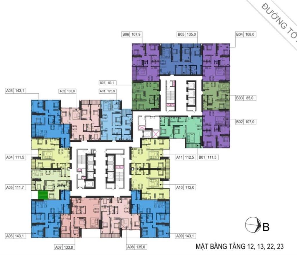 Bán căn 133,8m2 (3pn + 1) tòa usilk 104 (bid), văn khê, giá tốt 38tr/m2