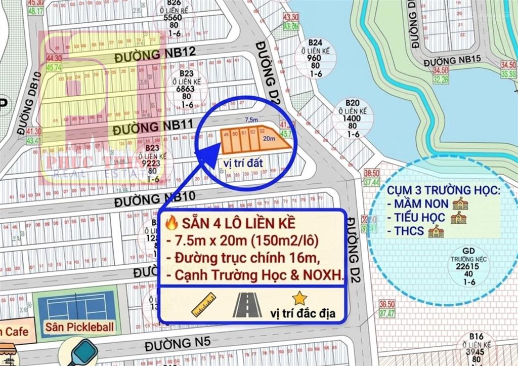 Còn 1 lô cực đẹp 150m2 sổ sẵn ở vsip bình định