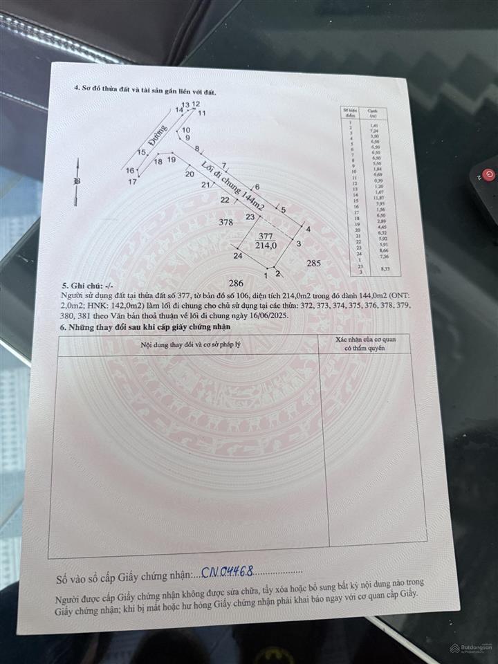 Bán đất tại xã tân dân, khoái châu, hưng yên, 1,6 tỷ, 70m2 hot!