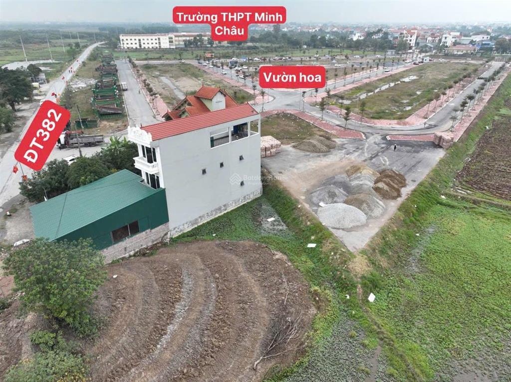 Bán đất nền dự án tại minh châu, 3,2 tỷ, 80m giá tốt bao đẹp đất giãn dân việt yên cạnh trường