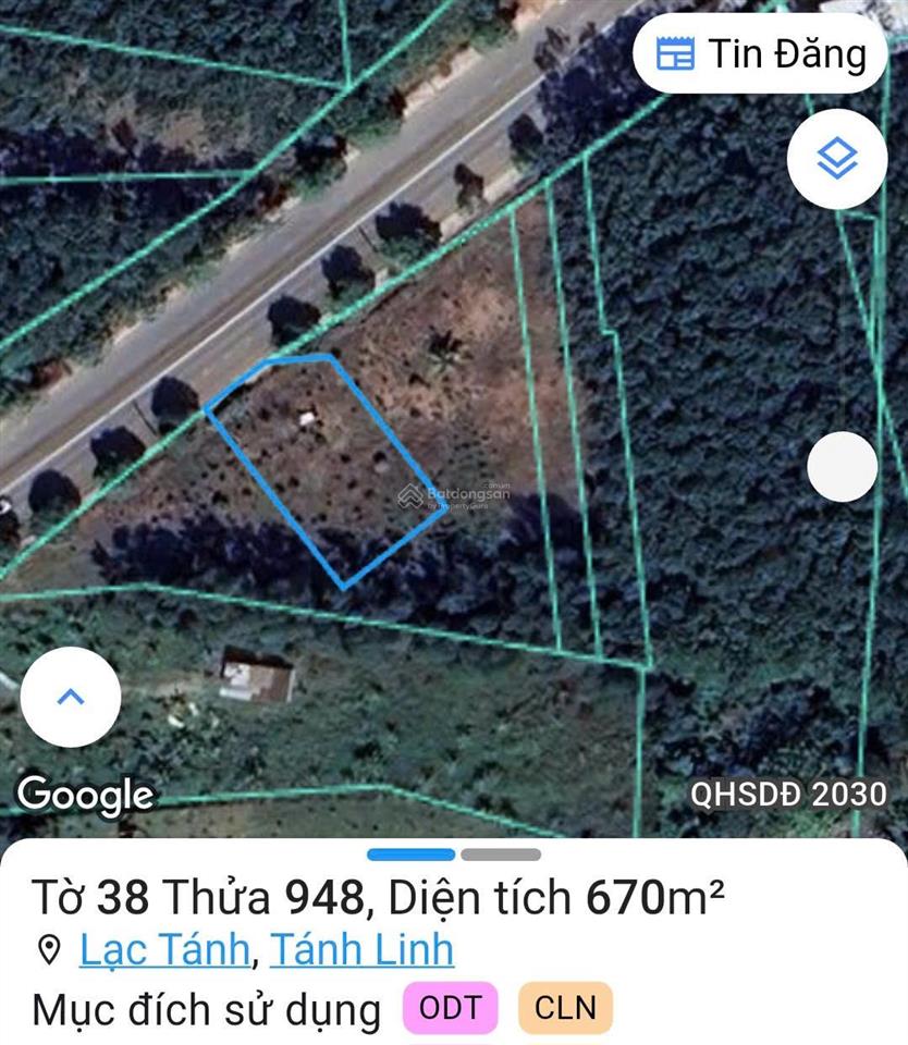 Chính chủ bán nhà đất tại mặt tiền đường võ nguyên giáp, xã tánh linh, tỉnh lâm đồng