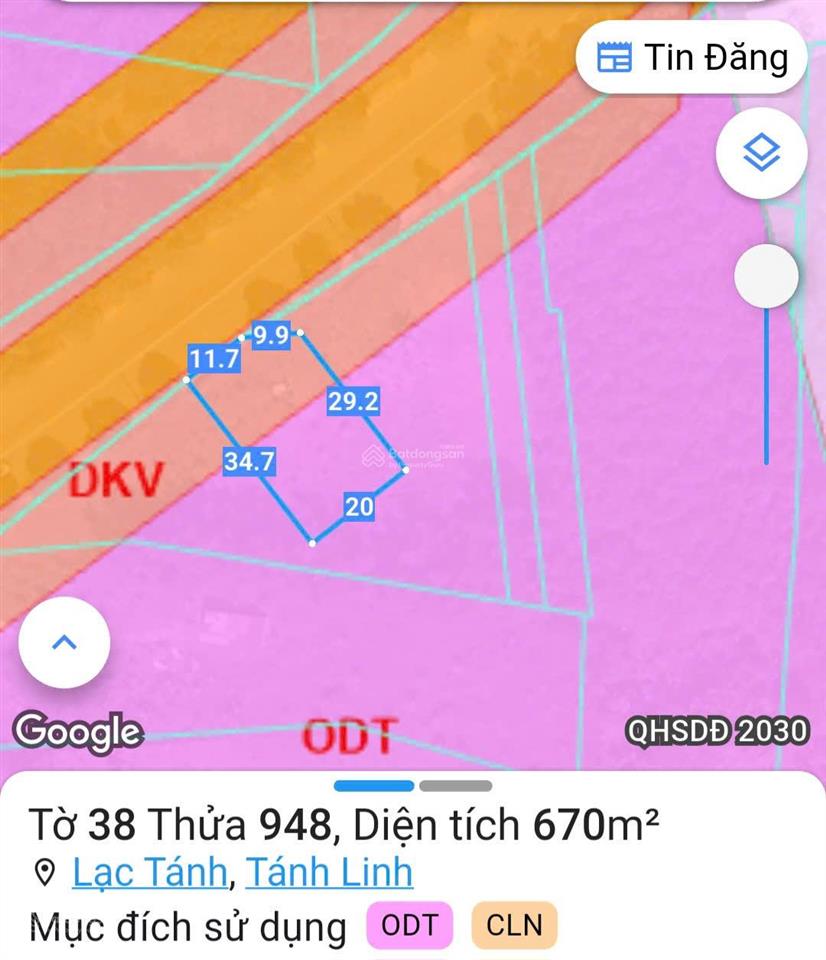Chính chủ bán nhà đất tại mặt tiền đường võ nguyên giáp, xã tánh linh, tỉnh lâm đồng