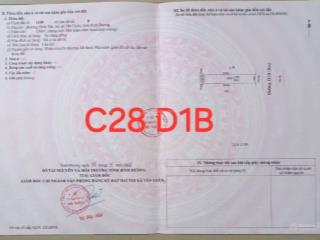 Cần bán lô đất kinh doanh buôn bán đường d1b  vsip 2 vĩnh tân khu c.