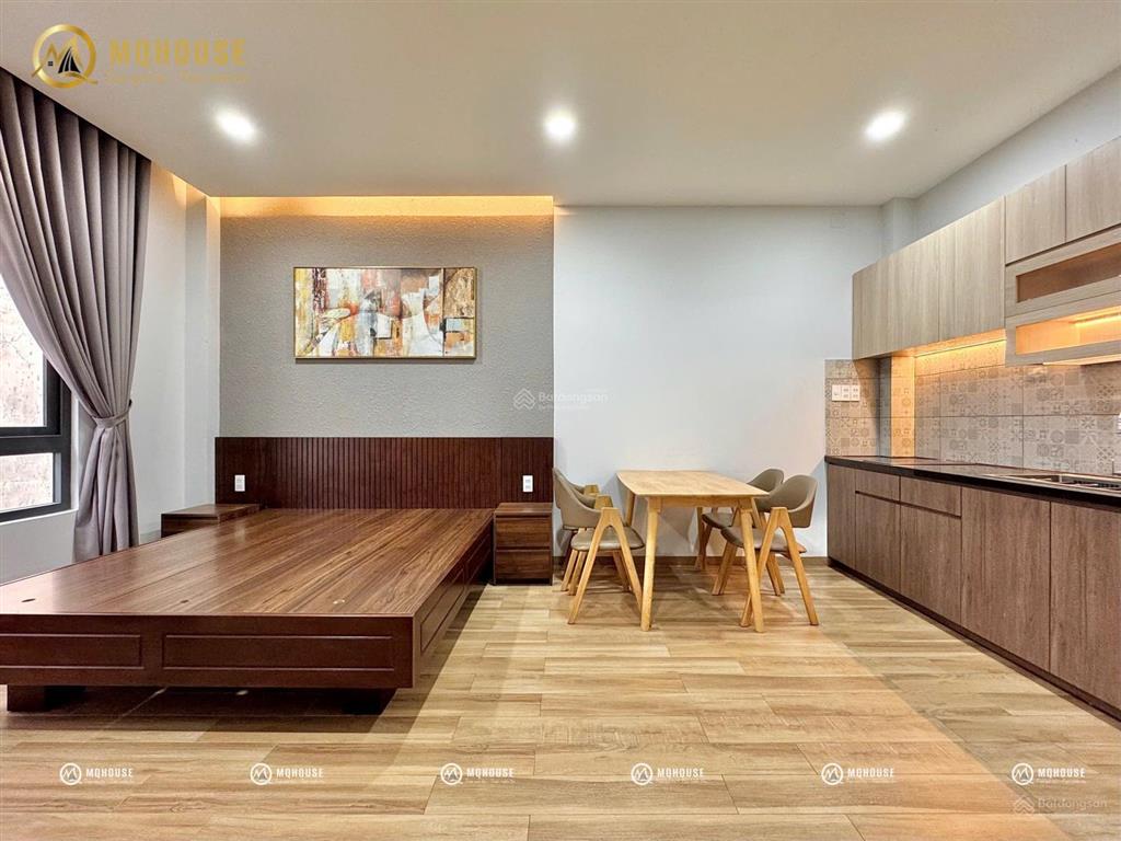 Căn hộ studio full nội thất cao cấp  giặt riêng  cửa sổ lớn  0909 186 ***
