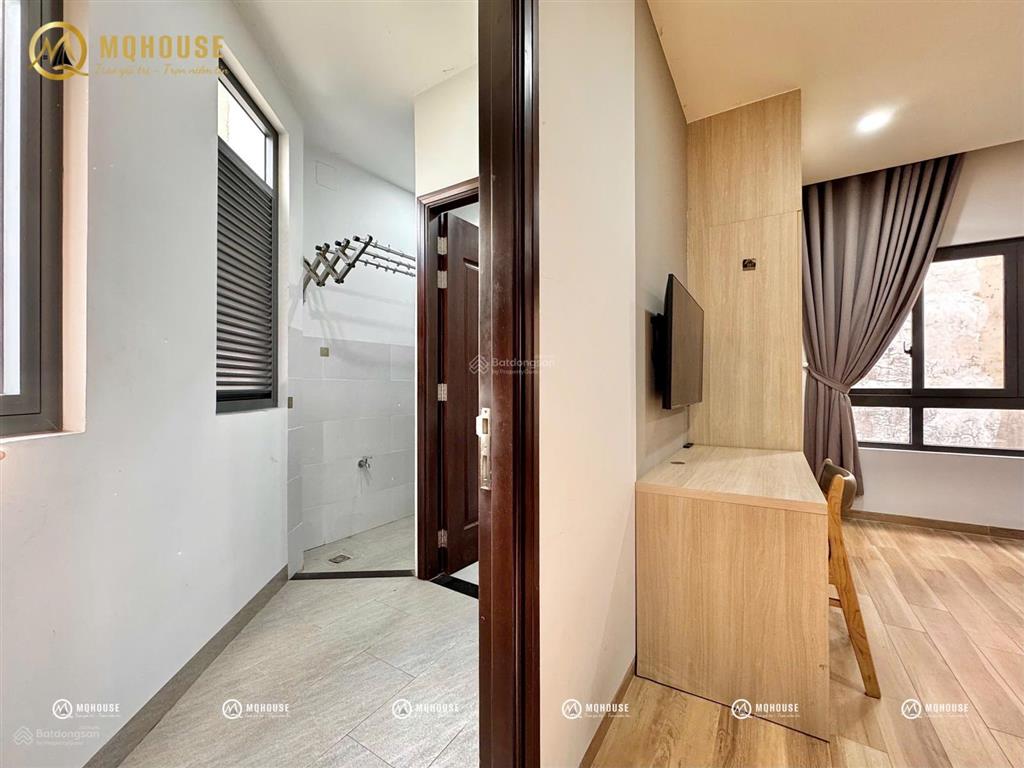 Căn hộ studio full nội thất cao cấp  giặt riêng  cửa sổ lớn  0909 186 ***