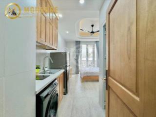 Chung cư mini ban công bếp từ máy giặt riêng full nt cao cấp / an ninh sạch sẽ 0909 186 ***