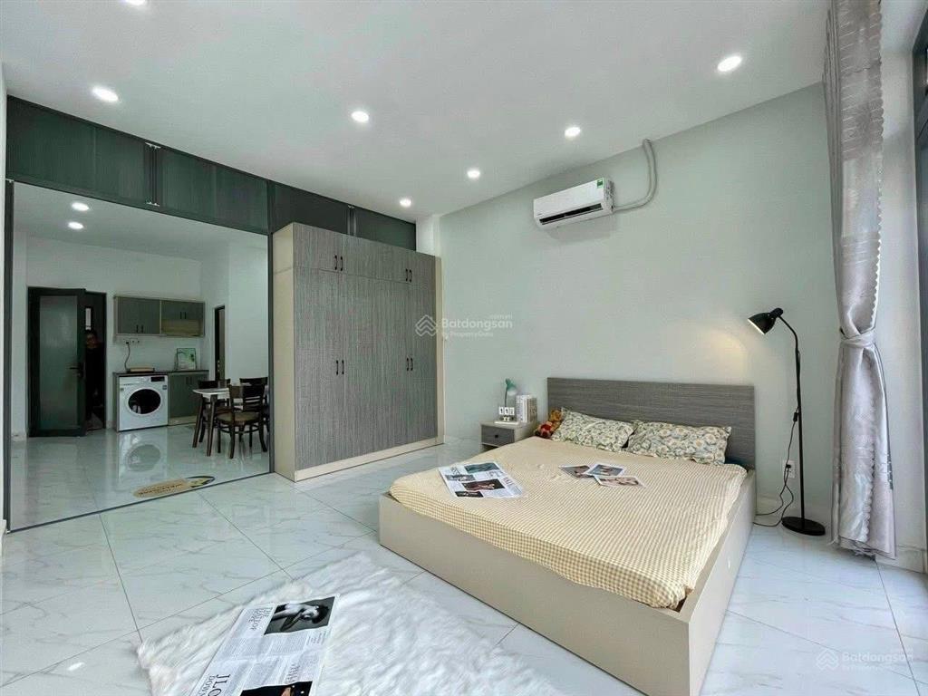 Căn hộ 1 phòng ngủ ban công full nội thất gần aeon tân phú, big c trường chinh