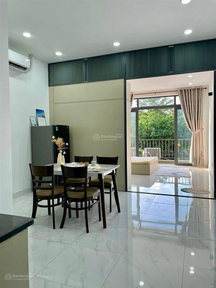 Căn hộ 1 phòng ngủ ban công full nội thất gần aeon tân phú, big c trường chinh