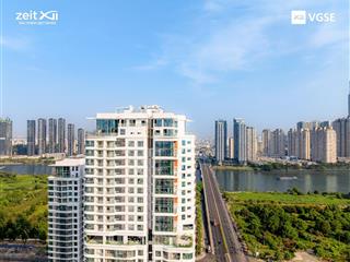 Giá bán tốt nhất, zeit river thủ thiêm (65 m²  10 tỷ) view sông sài gòn