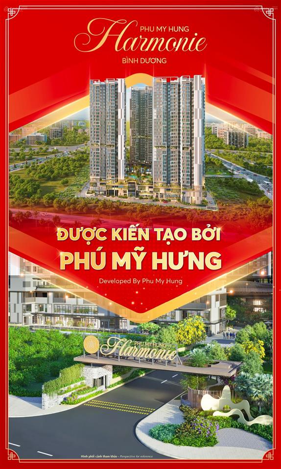 The harmonie phú mỹ hưng bình dương  (55m2  giá 2.8 tỷ)