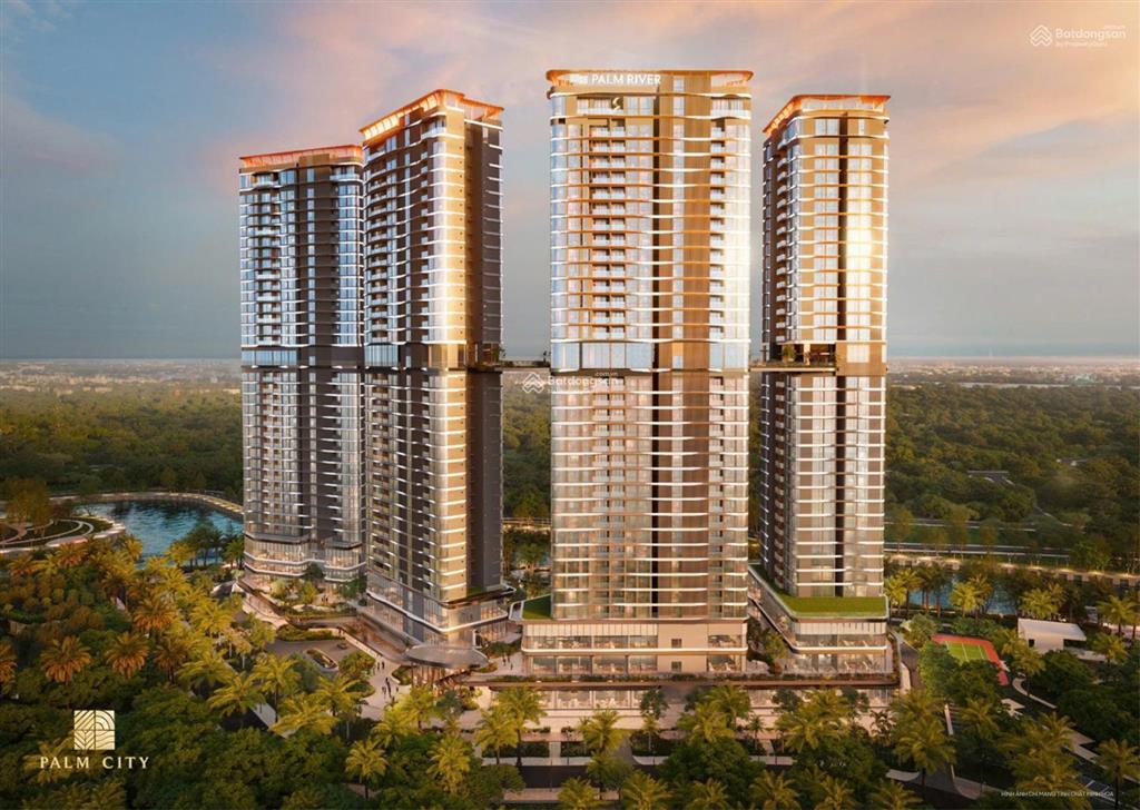 Palm river chuẩn sống nghỉ dưỡng riêng tư giữa compound ba mặt ven sông tại quận 2