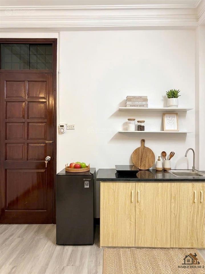 Cho thuê ccmn 25m2, full đồ ngay thái hà, chùa bộc