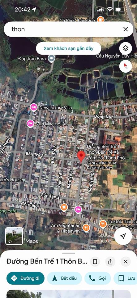 Bán đất 550m2 tại cồn thạnh, 14,92 tỷ, hướng đông nam