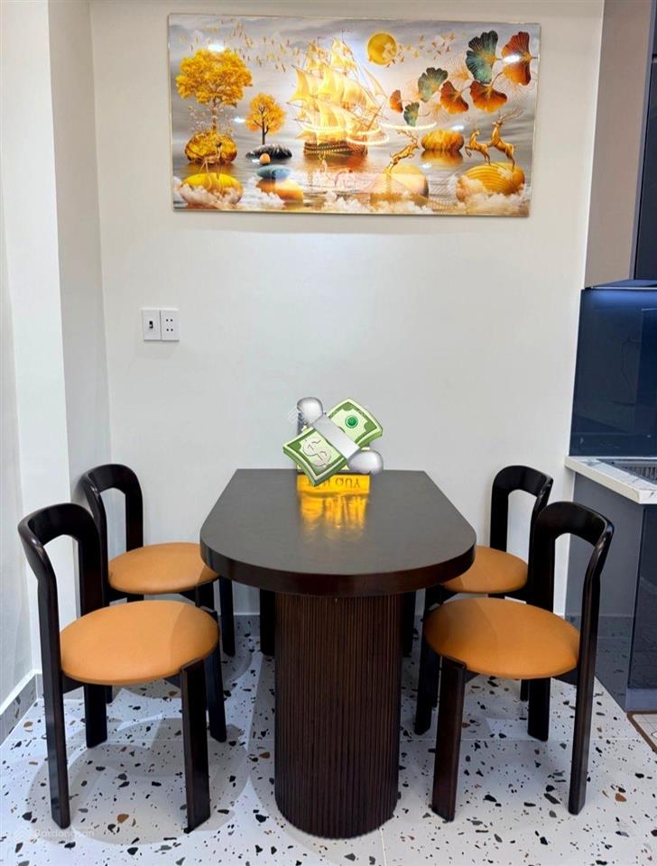 Với hơn 3 tỷ có ngay nhà 3 tầng full nội thất, 27m2, hbg, gần aeon tân phú