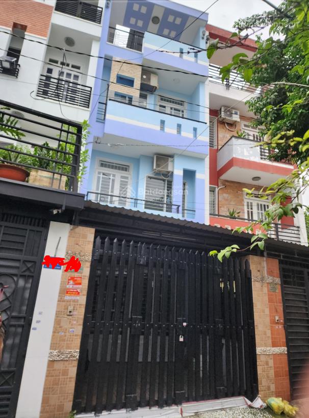 Nhà hxh 6m, kế bên công viên làng hoa. 4x17m, 4 tầng. p8, gv