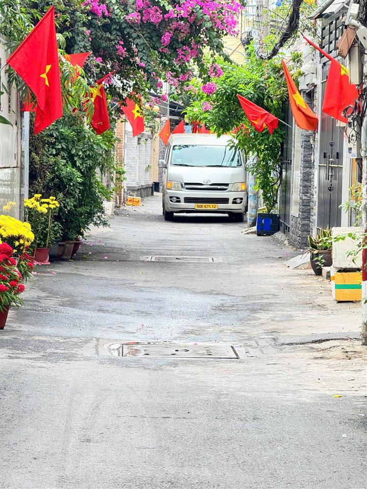 Bán nhà 2 mặt tiền hxh, ngang 5m, lê đức thọ, an hội đông, gò vấp.