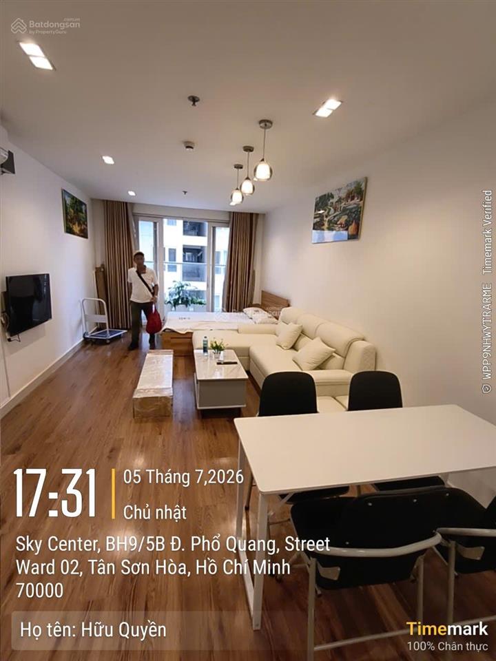 Officetel sky center 43m² full nội thất chỉ 13tr  0797 799 *** ạ